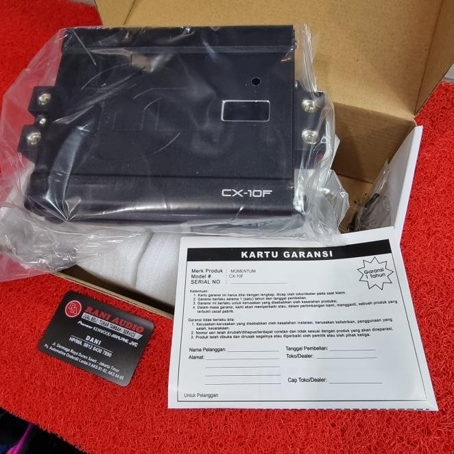 Kapasitor Bank Momentum Cx-10F