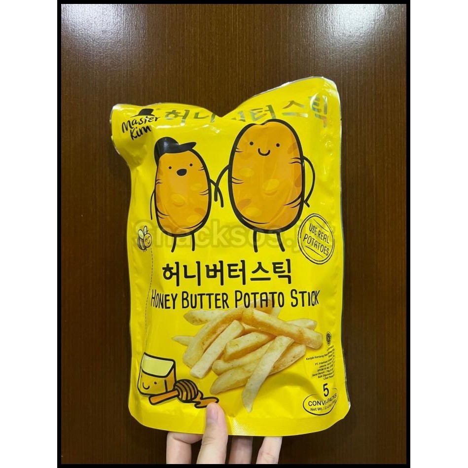 

Master Kim Snack Salted Potato Stick / Hot & Spicy / Honey Butter