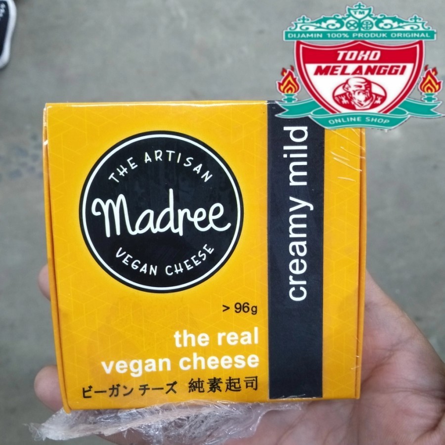 

The Artisan Madree Vegan Cheese Creamy Mild 96 gr | Real Keju