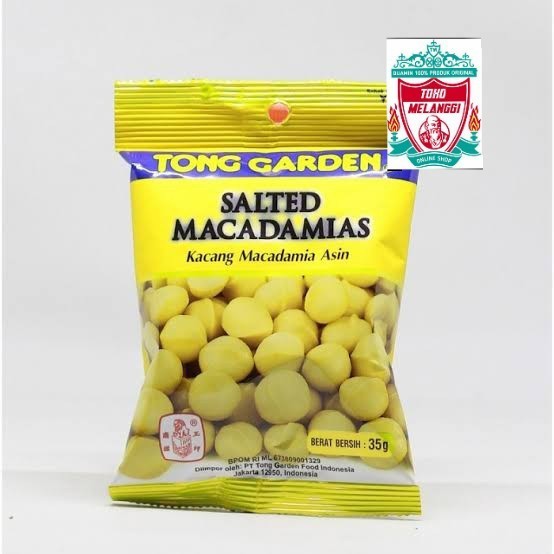 

Tong Garden Salted Macadamias 35 gr | Kacang Macadamia Rasa Asin