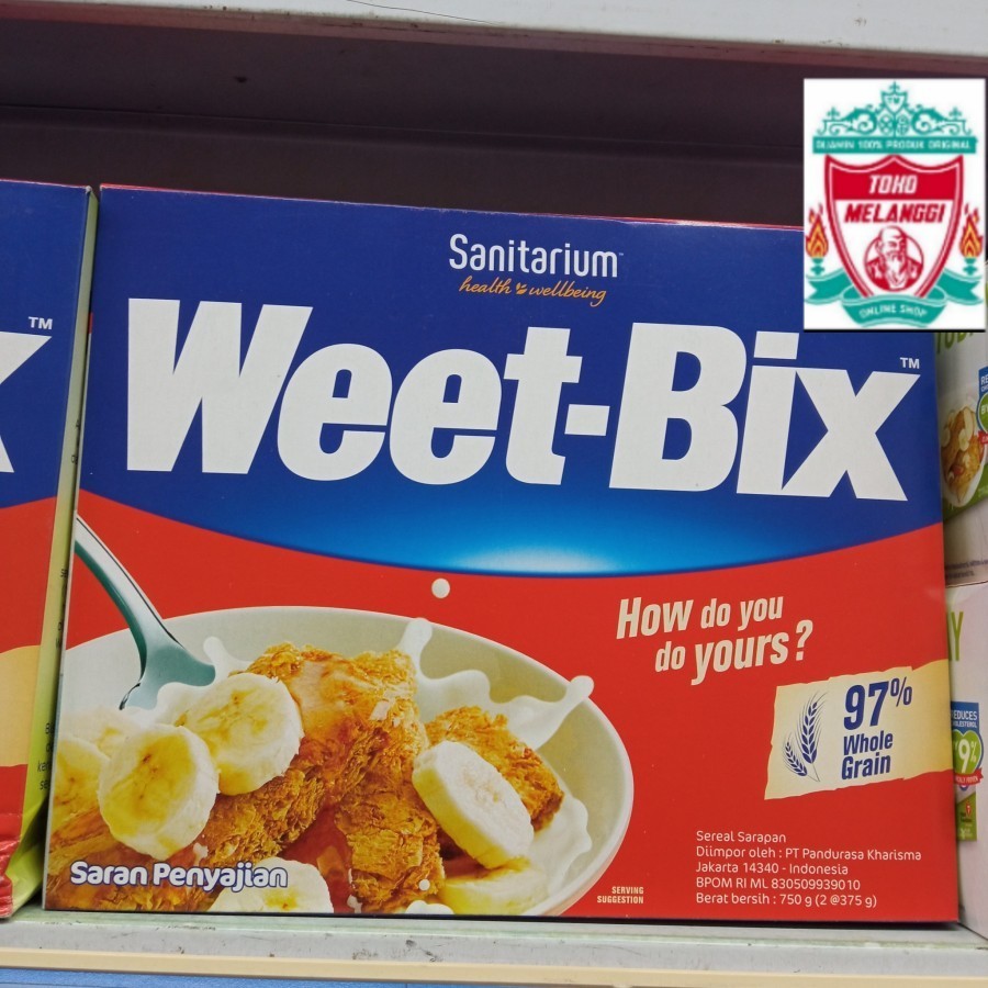 

Sanitarium Weet-bix Whole Grain Cereal 750 gr Weetbix Weet Bix Sereal