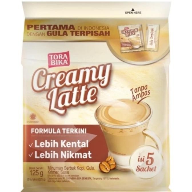 

Torabika Creamy Late 5 Sachet X 25 Gran