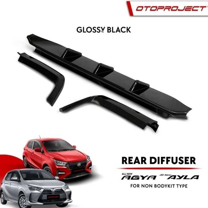 Diskon Rear Diffuser Bumper Belakang All New Agya 2023 Otoproject