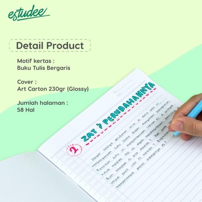 

Buku Tulis Vos F Kwarto 58 Sampul Coklat Isi 10