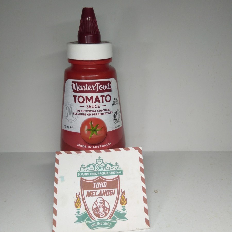 

MasterFoods Tomato 250 ml | Masterfood Saus Tomat | Master Foods Pasta