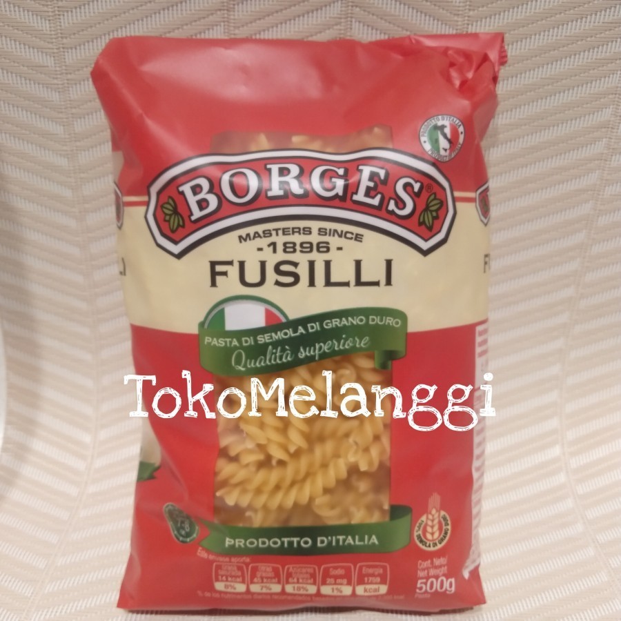 

Borges Fusilli 500 gr | Pasta Italia