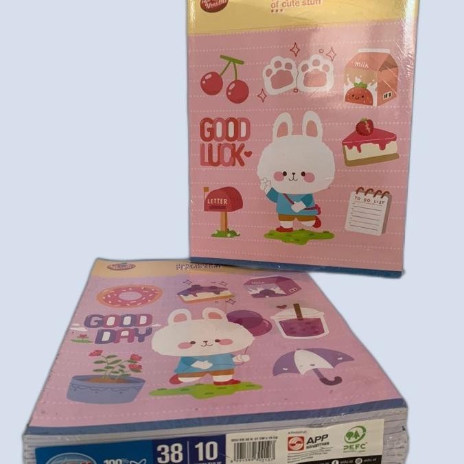

Buku tulis / buku sidu / sinar dunia 38 lembar grosir murah