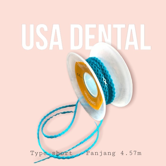 Karet Behel Power Chain Biru Tosca