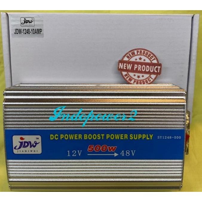 BARUUU STEP UP DC 12V KE DC 48V 500W POWER CONVERTER DC DC 12 V TO 48 V 500 W