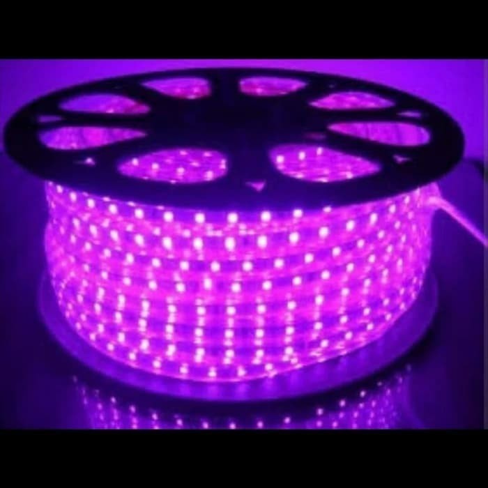 Lampu Led Strip Selang 5050 Ungu Pink 100M 100 Meter Led Strip 5050 Lampu