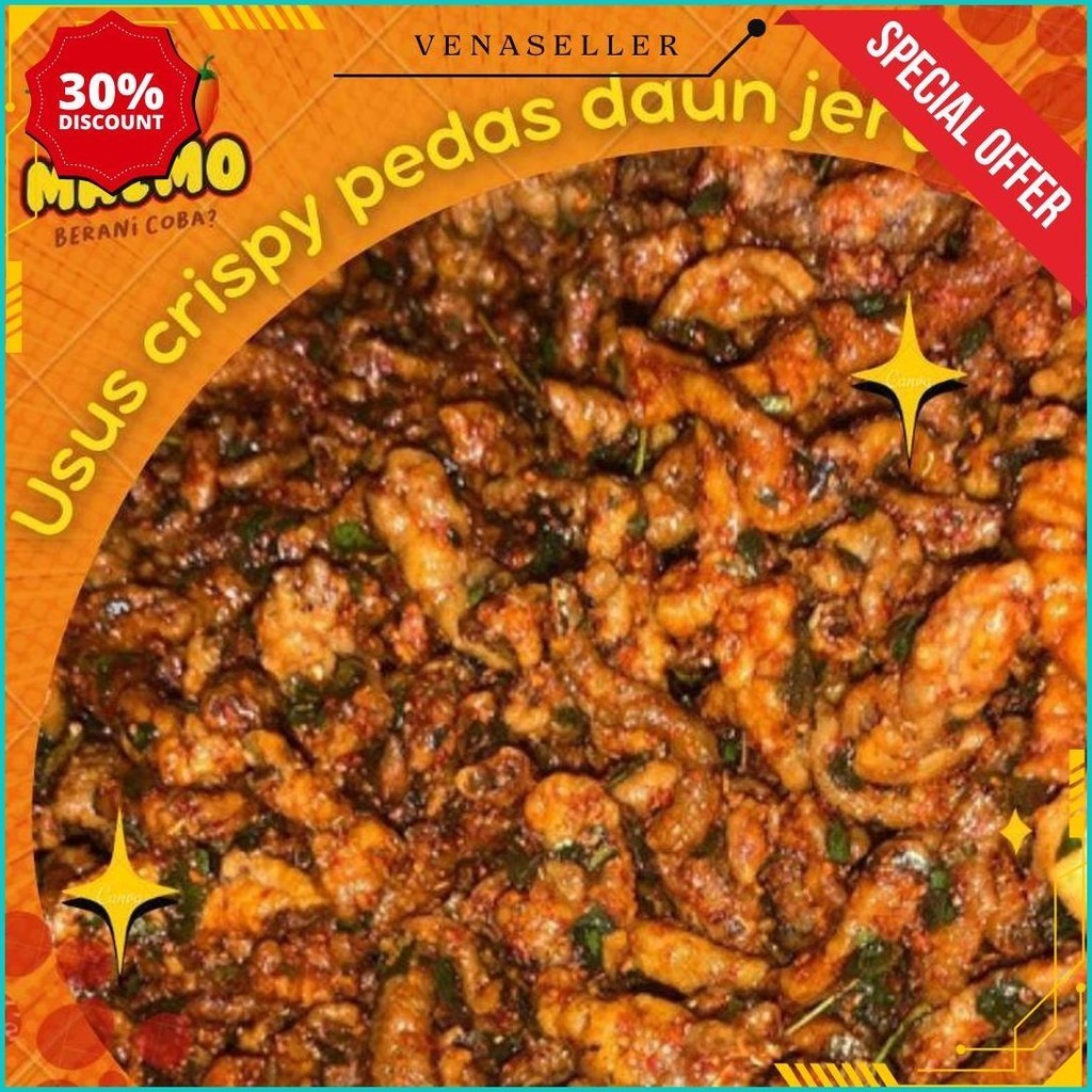 

Kripik Usus| Kripik Usus |Kripik Usus Pedas|500Gram Termurah Banget