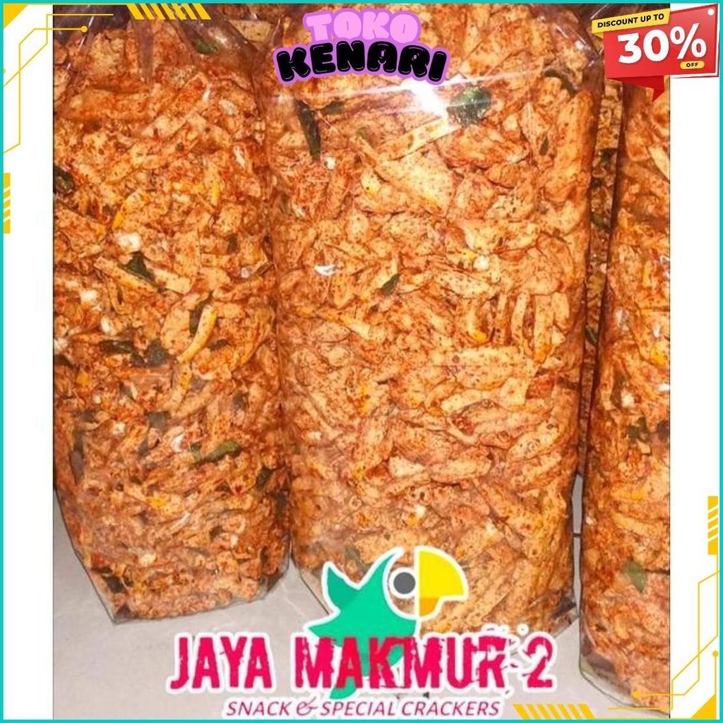 

1Kg Basreng Stik Sultan Pedas Daun Jeruk Siap Kirim