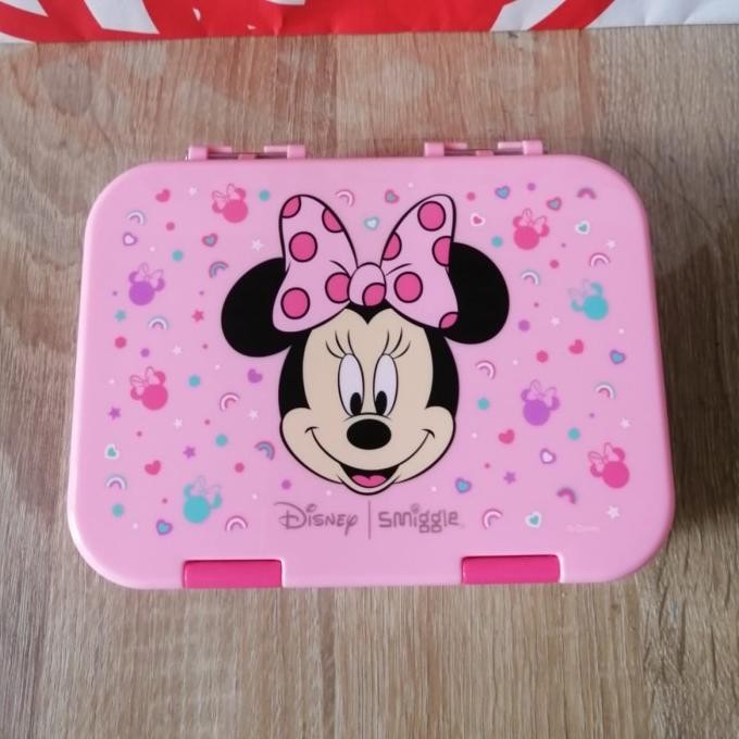 HARGA DISC - Smiggle bento small minnie