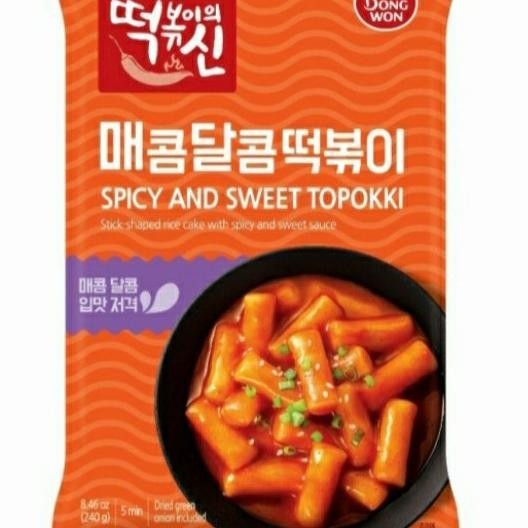 

Dongwon Spicy And Sweet Topokki 240Gram