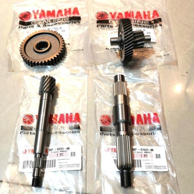 Gigi Rasio Set As Pully Gardan Gear Box As Roda Belakang Mio J 54P