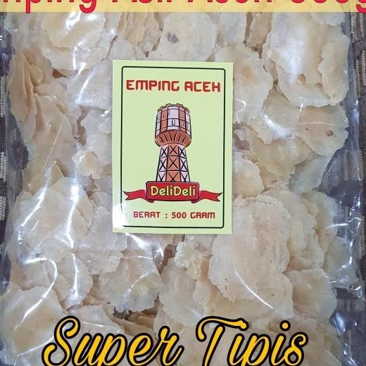 

Emping Melinjo Mentah Grade A Tipis Aceh 500Gram