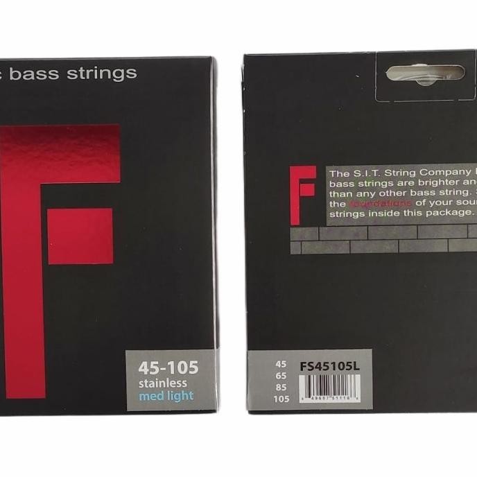 Senar Bass Foundations SIT Strings Made in USA 4 Senar Stainless Steel ES77