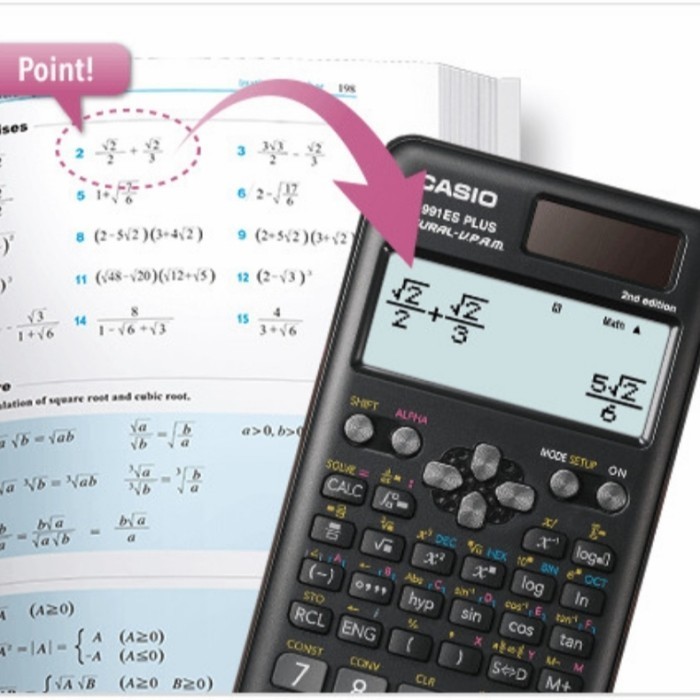 

Ready Casio FX 991 ES PLUS - Scientific Kalkulator