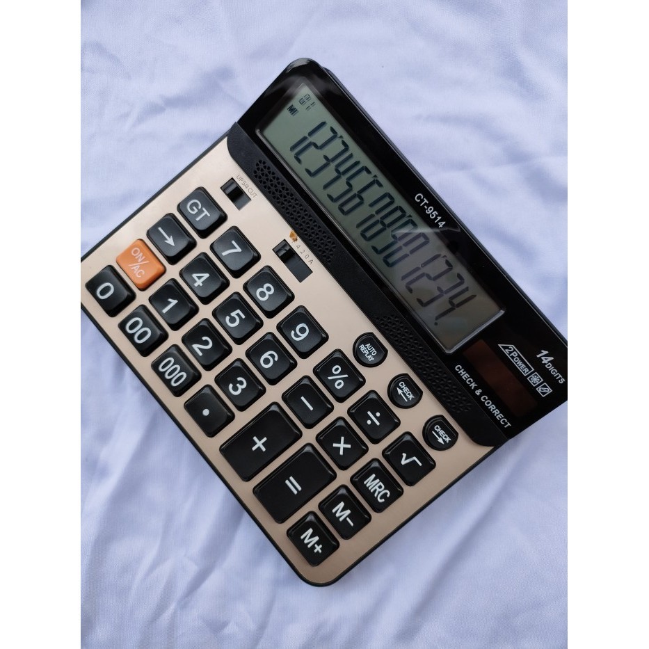 

Ready kalkulator calculator dagang CT 9514 / 14 digit