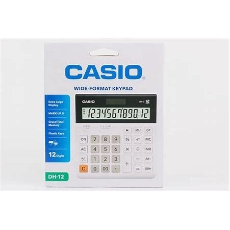 

Ready CACULATOR CASIO DH-12-BK