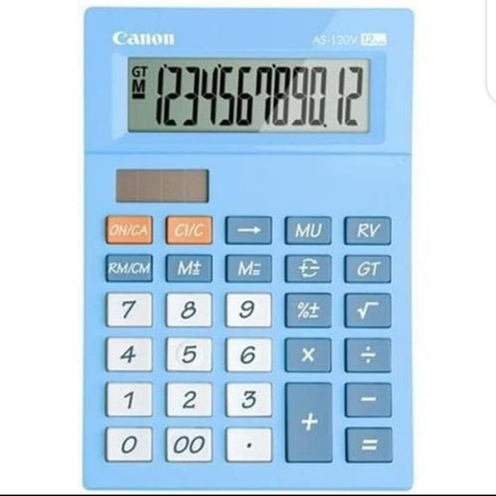 

Ready Canon Warna Warni Colourfull Calculator Kalkulator as 120 v as120v ORI
