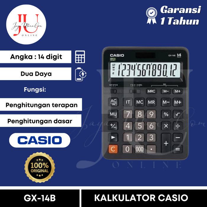 

Ready Calculator Casio GX 14B Original