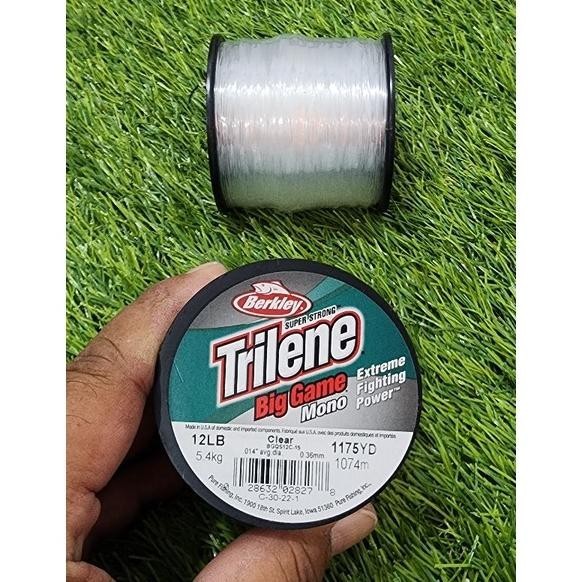 CR - SENAR PANCING BERKLEY TRILENE BIG GAME WARNA CLEAR  MADE IN USA TERLARIS