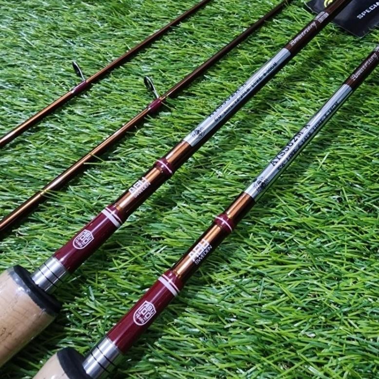 CR - ABU GARCIA SPECIAL ANNIVERSARY 100 YEARS LIMITED EDITION JORAN SPINNING FUJI 165-180CM TERLARIS