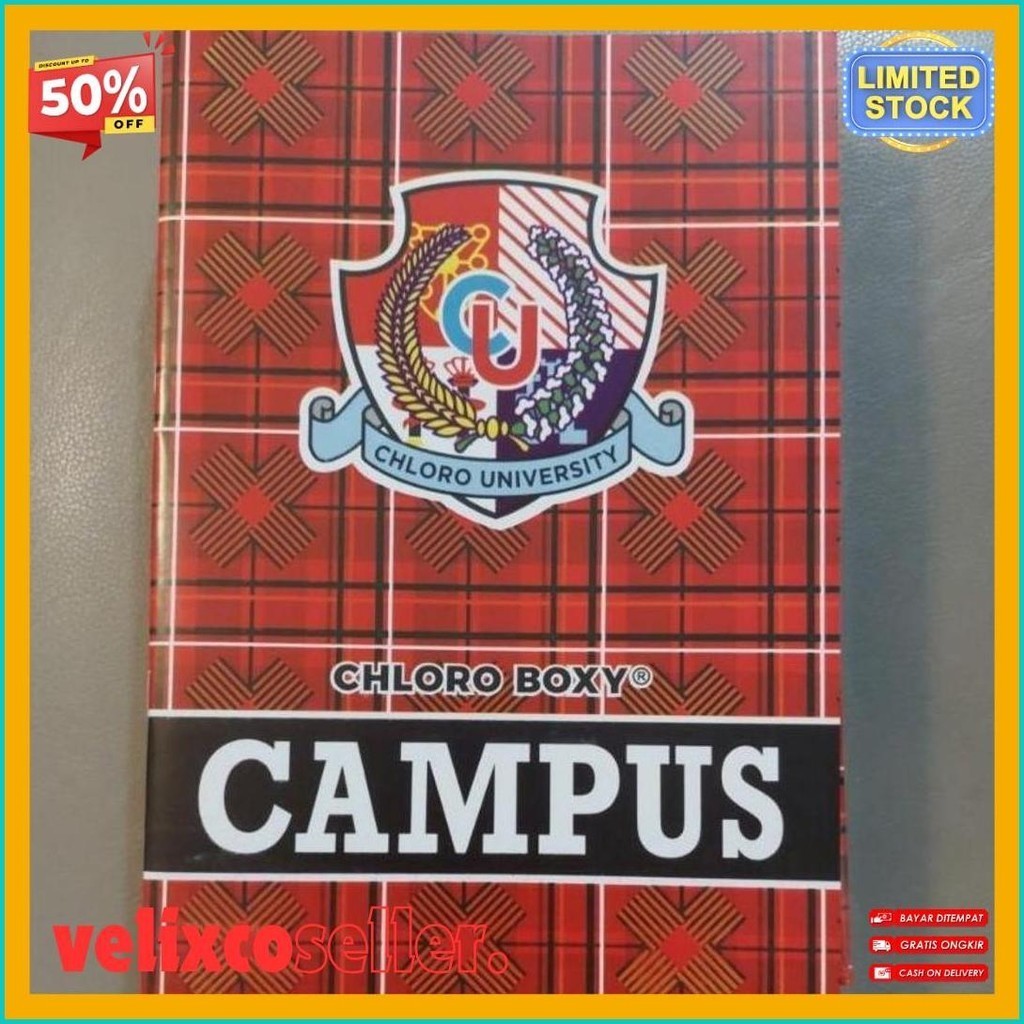 

Buku Tulis Cloroboxy Isi 10 Buku/Pak. Made In Indonesia (Lagi Diskon)