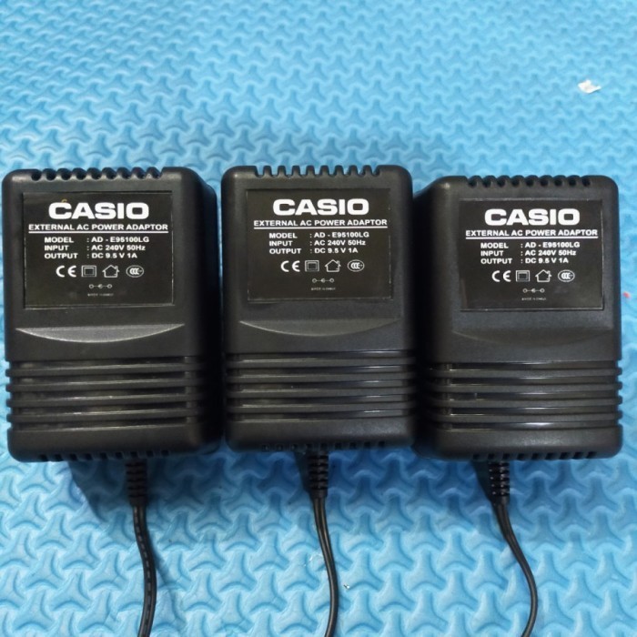 Adaptor Keyboard Casio Ca-110 Ca110 Dll 9V Original Pabrik Power