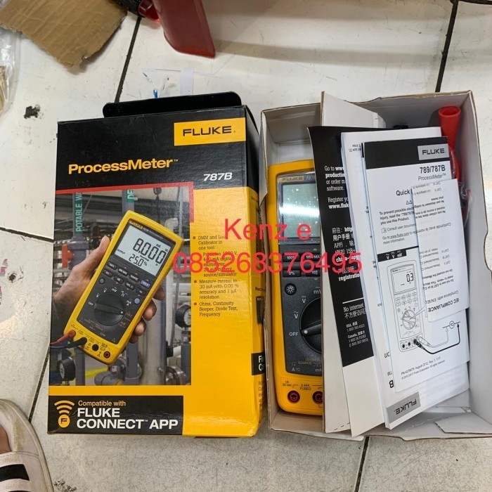 Ready fluke 787b multimeter process