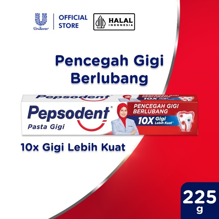 Pepsodent White 225 gr Free Pepsodent 25 gr