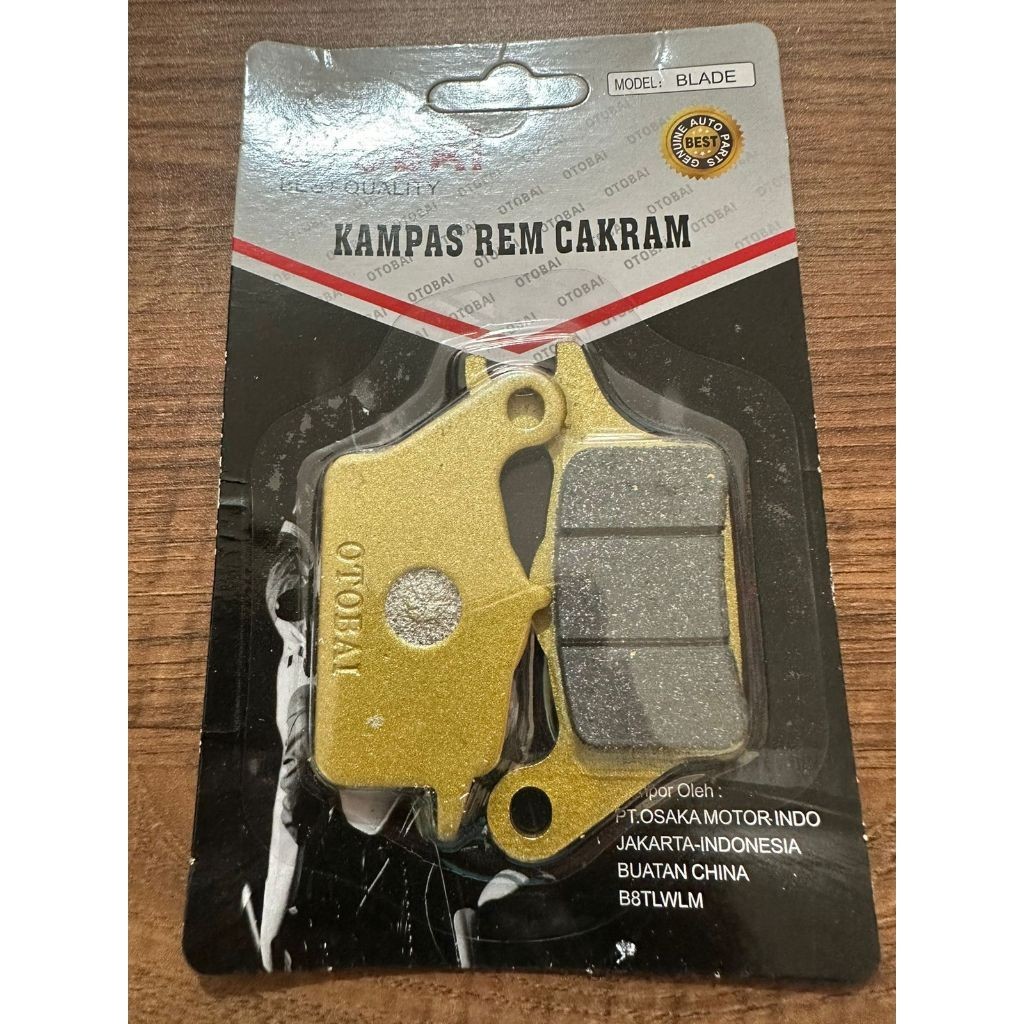 ( OTOBAI) Dispad Blade / Revo Kampas Rem Cakram Motor