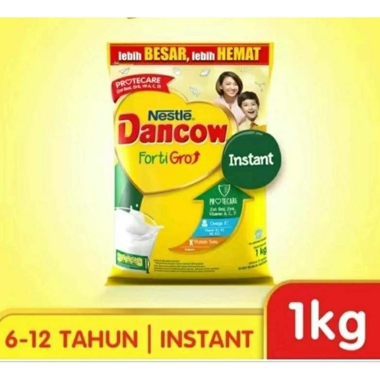 

Hot *Promo* Exp Agustus 2025 | Dancow Fortigro Instant Pouch 1Kg Murah