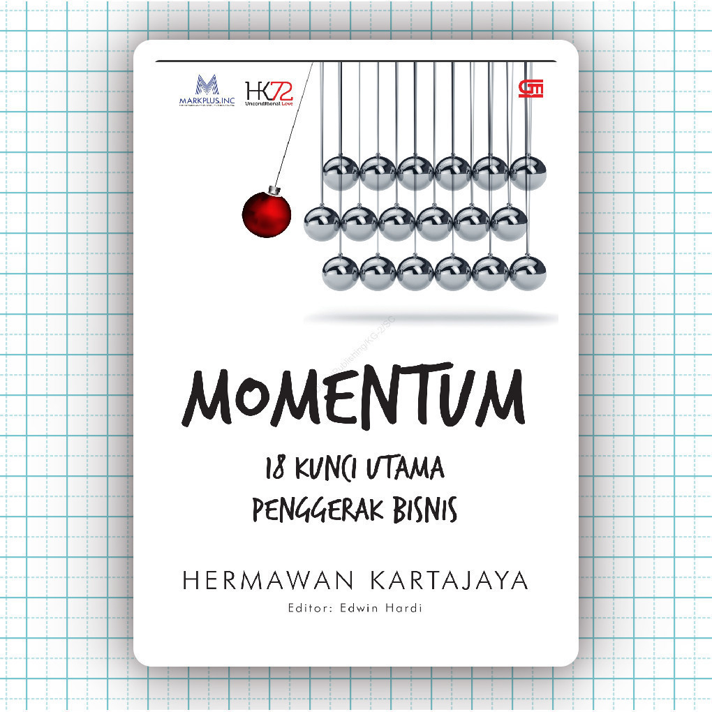 Buku Momentum 18 Kunci Utama Penggerak Bisnis - Hermawan Kartajaya