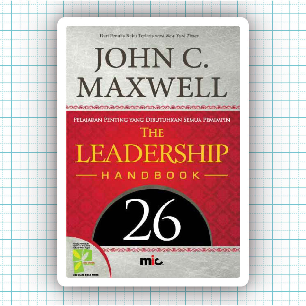 Buku The Leadership Handbook - John C Maxwell