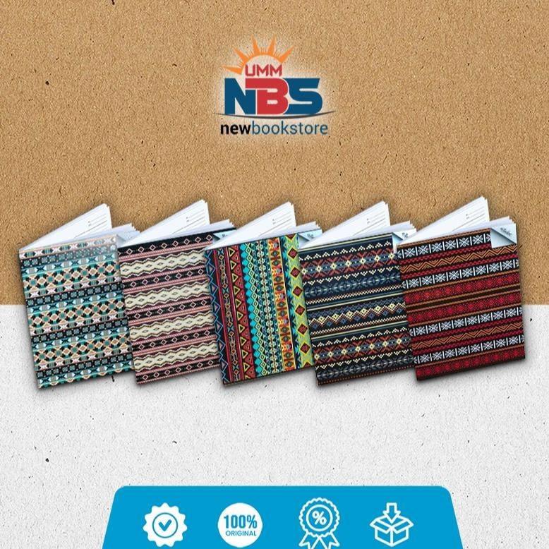 

New Estudee - Buku Tulis Ukuran B5 Isi 10 Pcs Motif Tribal