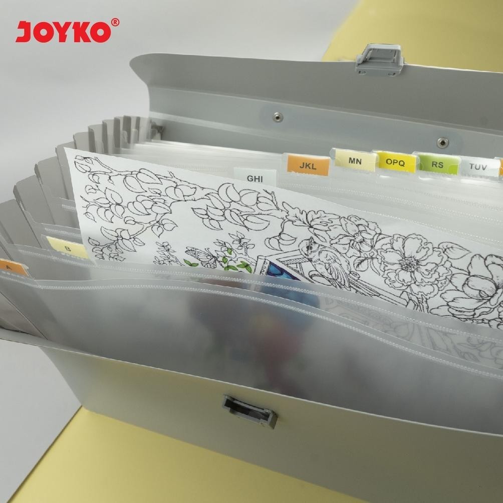 

jg-56 Expanding File Map Harmonika Joyko EF-2638 Folio 13 Pocket Premium