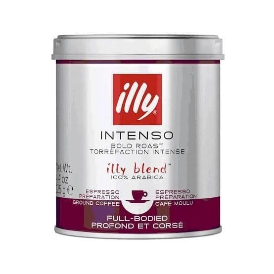 

Secrenada - Illy Coffee Intenso 125 Gr ( Ground / Bubuk )