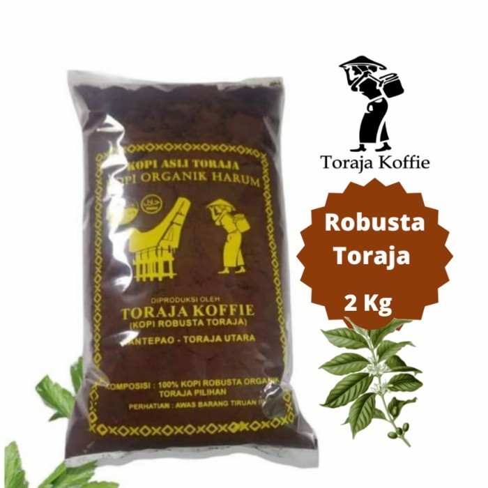 

Secrenada - Kopi Robusta Toraja Kopi Bubuk Robusta 2Kg Kopi Toraja