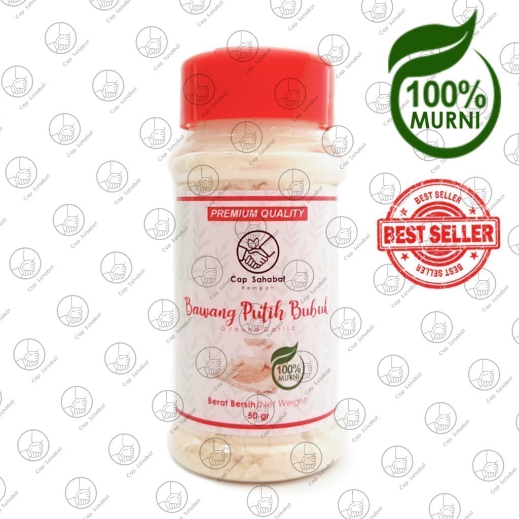 

Cap Sahabat - Bawang Putih Bubuk Botol Premium / Ground Garlic