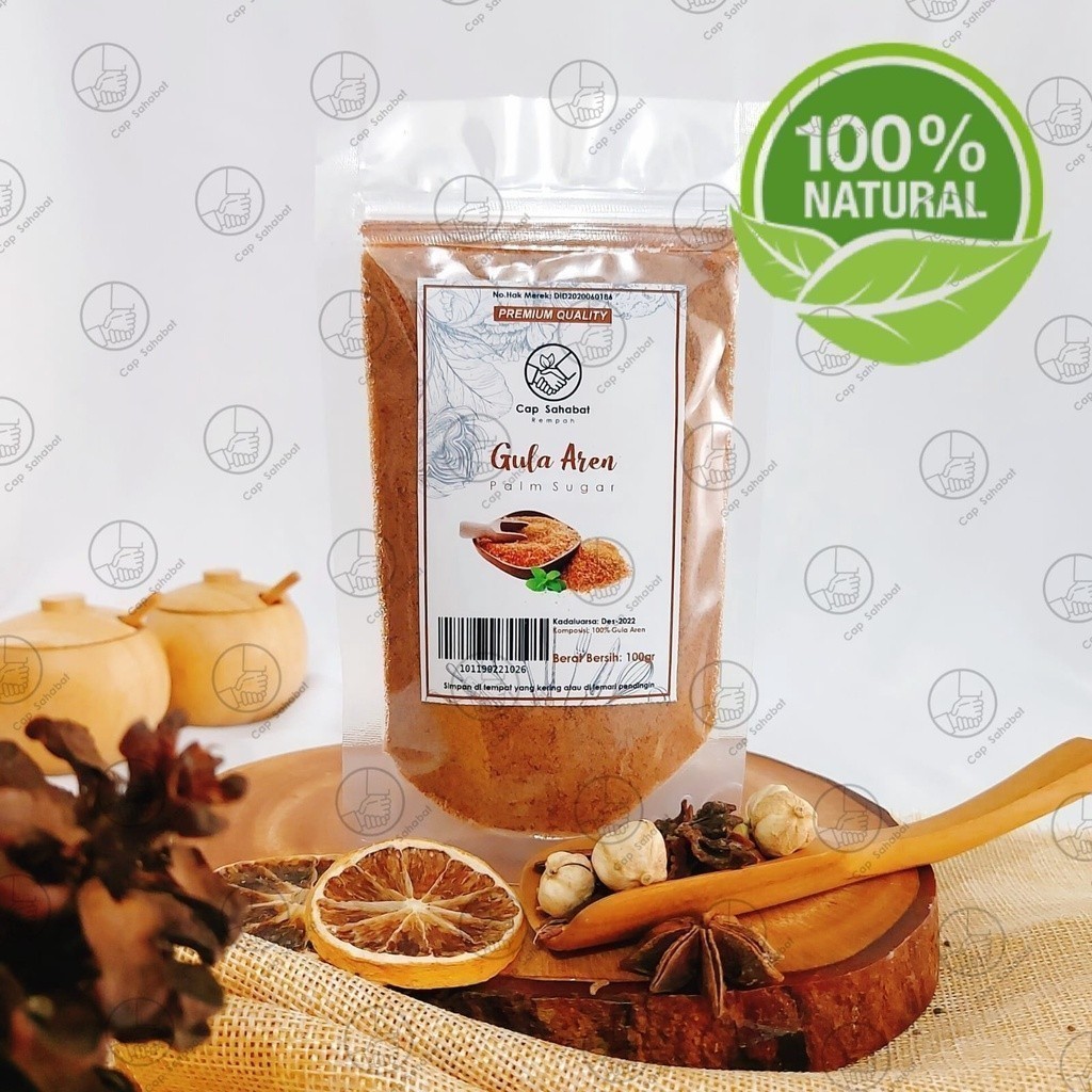 

100gr Gula Aren Murni / Palm Sugar / Rempah / JSR 100% PREMIUM QUALITY