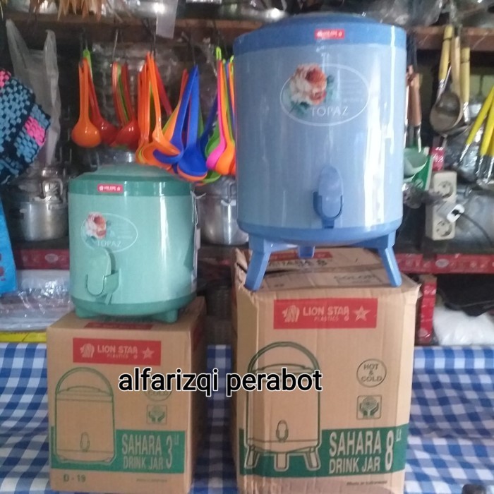 Termos dispenser air panas dingin lion star sahara 3 liter ,8 liter