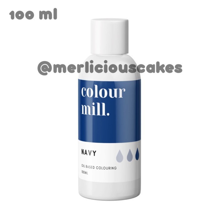 

Terlaris Colour Mill Navy 100 ml Oil Based Colouring SALE