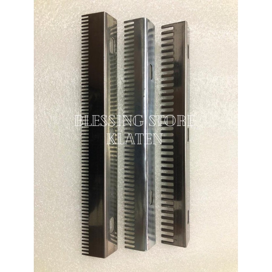 ,,,,,,,] SPAREPART GILINGAN MIE DZM 200 / SISIR / TATAKAN PISAU STAINLESS 1.5mm
