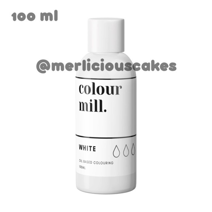 

Terlaris Colour Mill White 100 ml Oil Based Colouring SALE