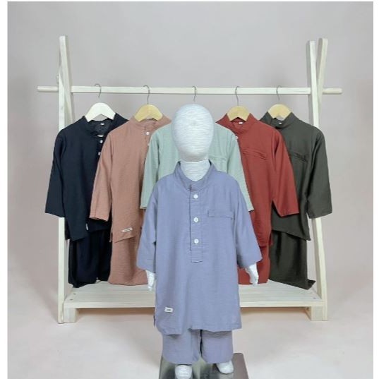 Lucuna Setelan Baju Koko Anak Karim 2-10 Tahun