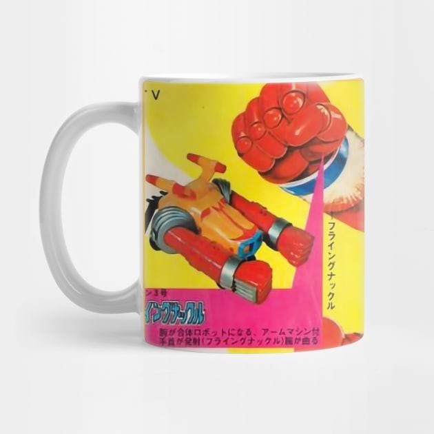 Mug Kopi Poster Mainan Retro Robot Jepang Japan Robot Retro Toy Poster Coffee Mug