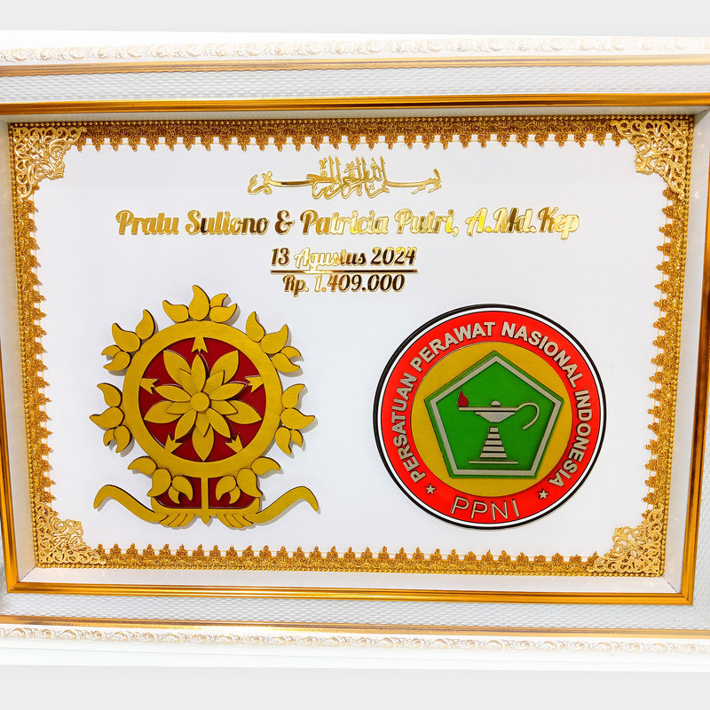 mahar pernikahan islami logo tni polisi abdi negara TNI AD AU AL