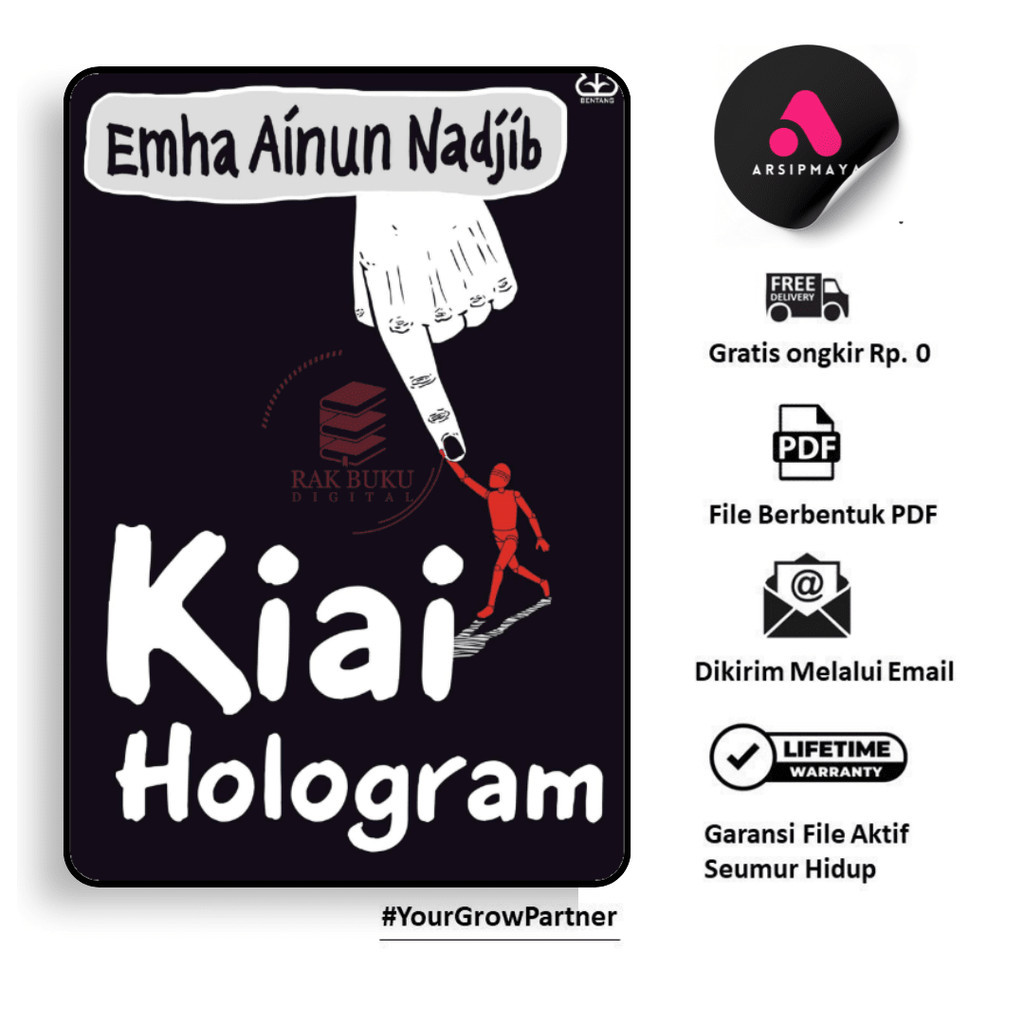 

492. CAKNUN (EMHA AINUN NAJIB) KIAI HOLOGRAM - [-]